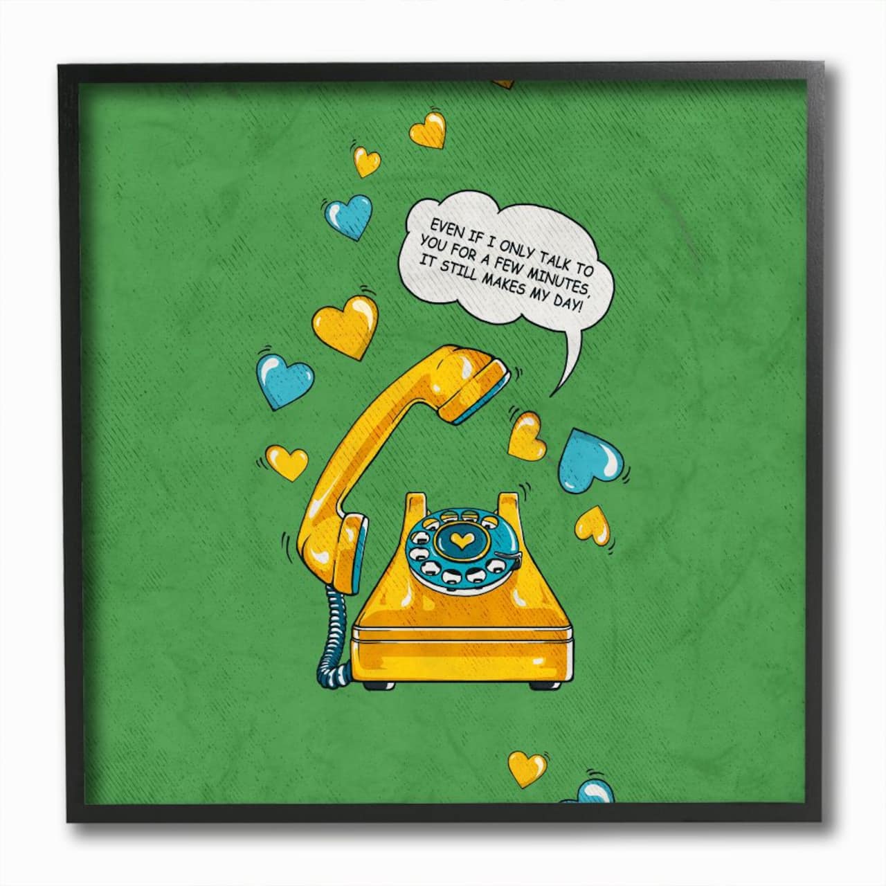 Stupell Industries Make My Day Wall Art in Black Frame